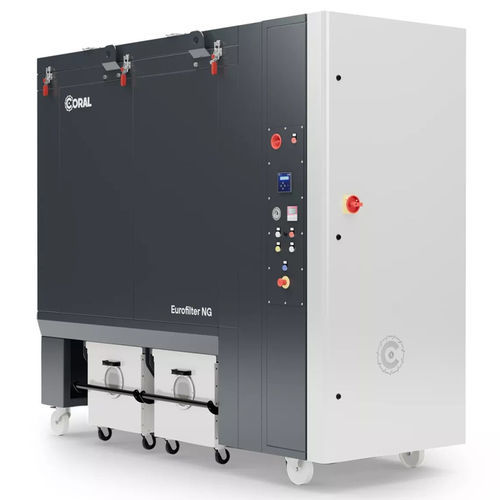 Пылеуловитель с держателями - Eurofilter NG EU EN 16770 series - CORAL - механическая прочистка / самоочищающийся / с высокой пропускной способностью