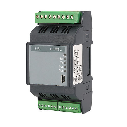 Аналоговый входной модуль - S4AI  - LUMEL - USB / RS-485 / Modbus
