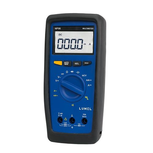 Цифровой мультиметр - NP06 - LUMEL - переносной / 1000 В / 10 A