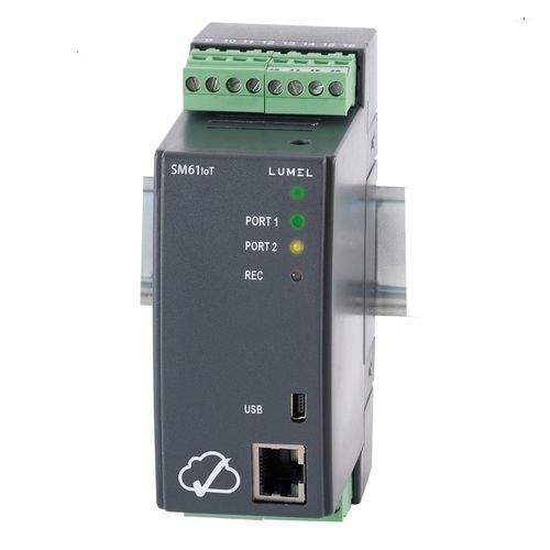 Регистратор данных для измерения температуры - SM61IoT - LUMEL - тока / мощность / Modbus