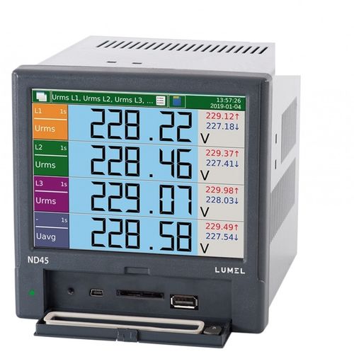 Аналоговый регистратор - ND45 - LUMEL - тока / энергия / для сети