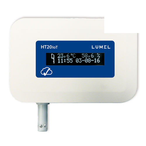 Регистратор данных температура и влажность - HT20IoT - LUMEL - мощность / Ethernet / MQTT