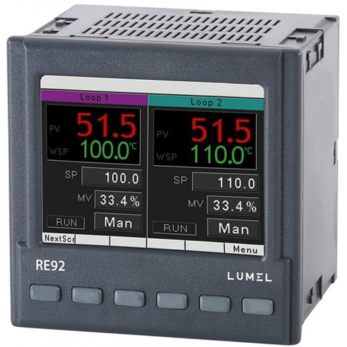 Цифровой контроллер температуры - RE92 - LUMEL - графический / PID / программируемый