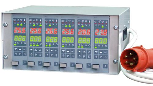 Контроллер температуры с дисплеем LCD - SR11 - LUMEL - для литья под давлением
