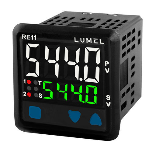 Светодиодный контроллер температуры - RE11 - LUMEL - с двойным индикатором / PID / IP50