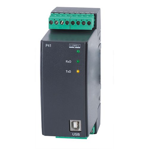 Датчик мощности на DIN-рейке - P41 - LUMEL - монофазовый