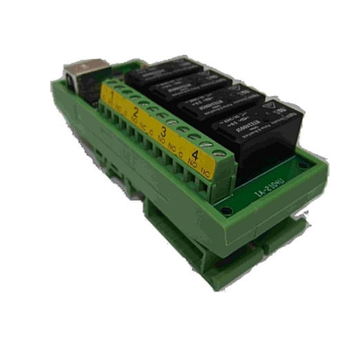 Модуль-реле DC - IA-2104-U - Intelligent-Appliance - AC / монтируемый на DIN-рейке / USB