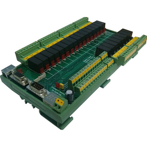 Цифровой модуль-реле - IA-3128S-U2i-P - Intelligent-Appliance - монтируемый на DIN-рейке / USB / RS-232