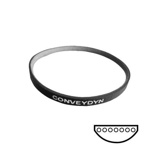 Круглая конвейерная лента - Conveydyn® - Hutchinson - изогнутая / из пластика / промышленная