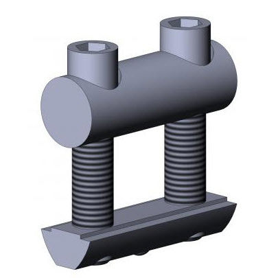 Болтовой соединитель для сборки профилей - 4608 S 080 VZ 01 series - TecEnMa GmbH