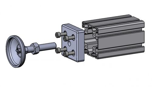Опорная плита из алюминия - 1220 A series - TecEnMa GmbH