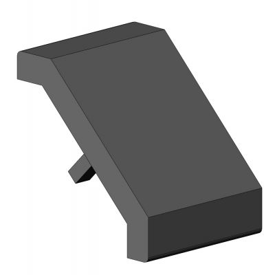 Прямоугольная крышка - 4011 K - SW 01 series - TecEnMa GmbH - из полиамида / защитная