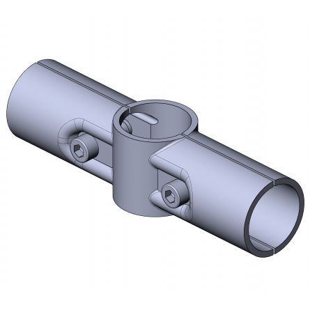 Круглый трубный соединитель - 5022 S 001 SW 01 - TecEnMa GmbH - из стали / центральная опора