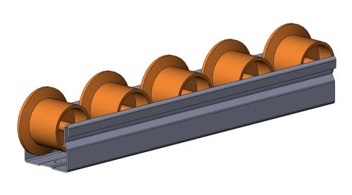 Рельс для линейной направляющей - 6320 K 028F GE 01 - TecEnMa GmbH - из стали / роликовый