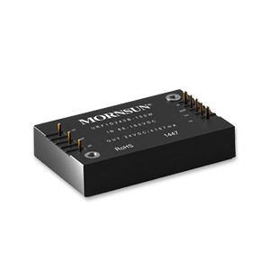 Преобразователь DC/DC DIP - URF1D_QB - MORNSUN Guangzhou Science & Technology Co.,Ltd. - в металлическом корпусе / регулируемый / с входным напряжением 4:1