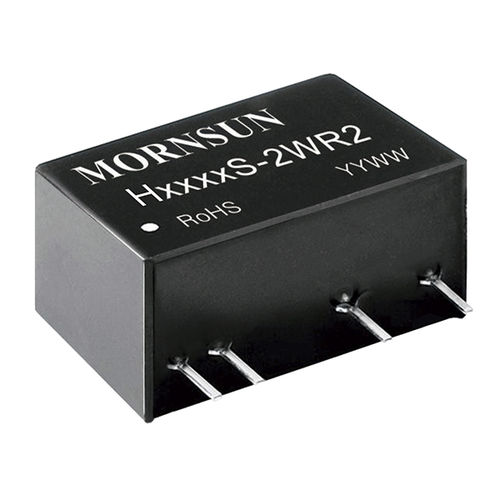 Нерегулируемый преобразователь DC/DC - G_S-2WR2 - MORNSUN Guangzhou Science & Technology Co.,Ltd. - изолированный / SIP / для использования в медицине