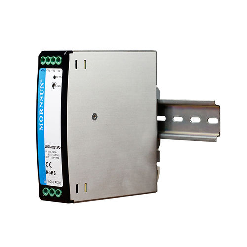 Источник электропитания на DIN-рейке - LI120-20BxxR2 series - MORNSUN Guangzhou Science & Technology Co.,Ltd. - AC/DC / с одним выходом / с защитой от короткого замыкания