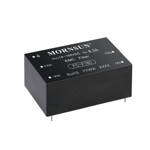 Электронный фильтр с полосой пропускания - FC-F18D - MORNSUN Guangzhou Science & Technology Co.,Ltd. - активного типа / входной / ЭМС