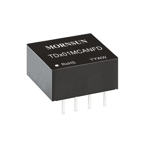Приемопередатчик CAN - TD5(3)01MCANFD - MORNSUN Guangzhou Science & Technology Co.,Ltd. - передачи данных / для сложных природных условий / 1 канал
