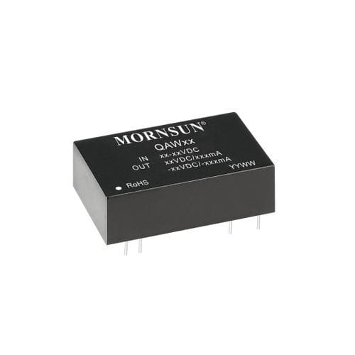 Изолированный преобразователь DC/DC - QAW - MORNSUN Guangzhou Science & Technology Co.,Ltd. - регулируемый / с входным напряжением 2:1 / мощности