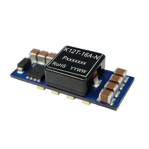 Неизолированный преобразователь DC/DC - K12T series - MORNSUN Guangzhou Science & Technology Co.,Ltd. - мощности / регулируемый / SMD