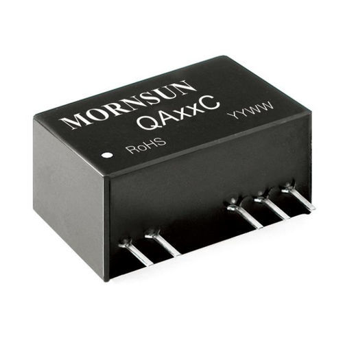 Преобразователь DC/DC SIP - QA01C - MORNSUN Guangzhou Science & Technology Co.,Ltd. - регулируемый / мощности / для БТИЗ