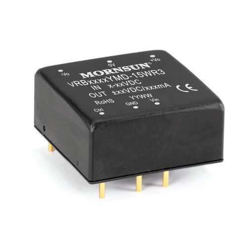 Преобразователь DC/DC DIP - VRB_YMD-15WR3 series - MORNSUN Guangzhou Science & Technology Co.,Ltd. - регулируемый / с входным напряжением 2:1 / промышленный