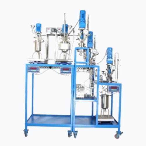 Реактор непрерывного действия - Amar Equipment Pvt. Ltd. - для лабораторий / охлаждающий / нагревающий