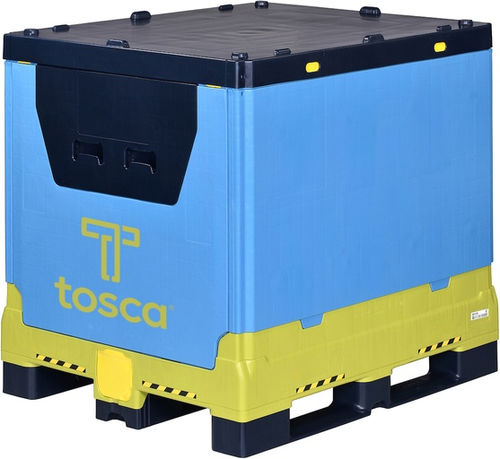 Ящичный поддон из PP - Superior Hybrid - Tosca - из стали / для хранения / для разгрузочно-погрузочных работ