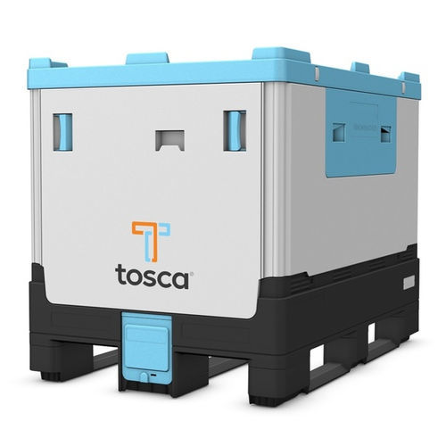 Ящичный поддон из PP - Superior Hybrid 500 - Tosca - из стали / для хранения / для разгрузочно-погрузочных работ