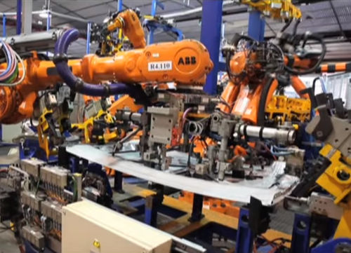 Компоновка для автомобилестроения - gestamp - крупносерийный / сталь