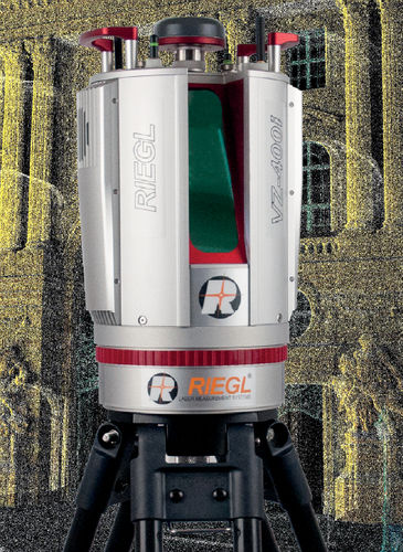 Сканер 3D - VZ-400i - RIEGL LMS - для измерения длинных дистанций / для туннеля / лазер