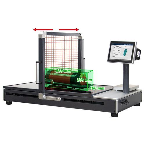 Измерительная система веса - zippcube® - Bosche GmbH & Co. KG - объема / полуавтоматическая / бесконтактная