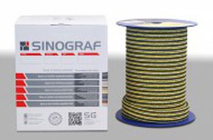 Плетеная набивка из ПТФЭ - AP 300 / XP 310 - Sinograf SA - с повышенной сопротивляемостью / для насоса / для пищевой промышленности