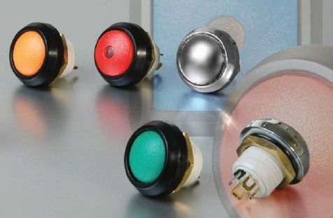 Пусковая кнопка на пружине - IP67  - ITW Switches - герметичная / электромеханическая / моментальное срабатывание