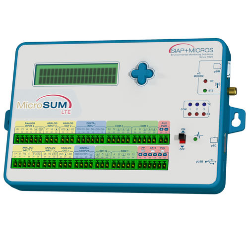 Регистратор данных USB - e020 MicroSUM - SIAP+MICROS - GSM/GPRS / UMTS / Modbus