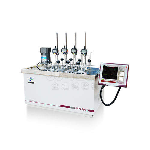 Испытательный прибор по методу Вика температура изгиба - HDT/V - JJ-TEST Chengde Jinjian Testing Instrument Co.,Ltd - точка Вика / с автоматическим управлением