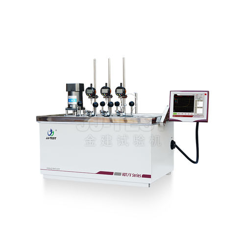 Испытательный прибор по методу Вика температура изгиба - HDT/V-2203 - JJ-TEST Chengde Jinjian Testing Instrument Co.,Ltd - точка Вика / автоматизированный