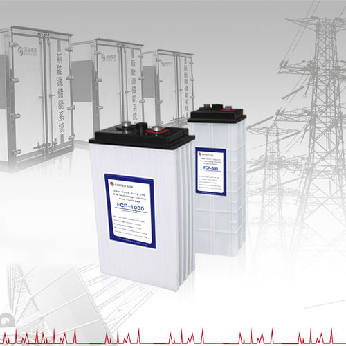 Аккумулятор свинцово-кислотный аккумулятор - FCP  - Shandong Sacred Sun Power Technology - для блока / 12 В / глубокого разряда
