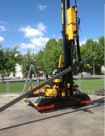 Цилиндрический вибропогружатель - FEX 1500 - Orteco