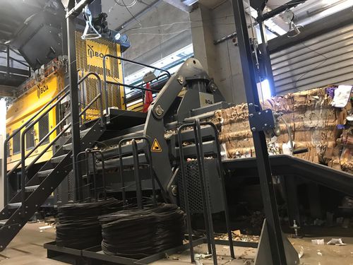 Упаковочный пресс для бумаги - M series - BOA RECYCLING EQUIPMENT BV - для пластмассы / для бутылок / горизонтальный