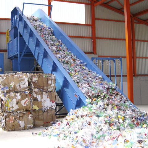 Ленточный конвейер - RB - BOA RECYCLING EQUIPMENT BV - наклонный / для разряда / для хранения