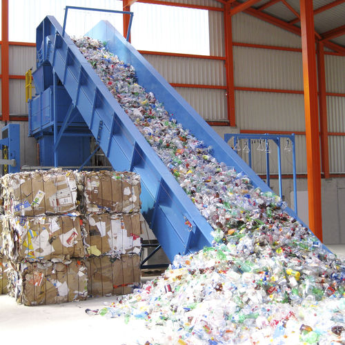 Ленточный конвейер - PMB - BOA RECYCLING EQUIPMENT BV - для отходов / для перерабатывающей промышленности / дисковый
