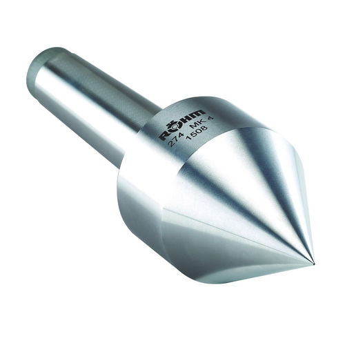 Задняя бабка вращающаяся - MZK - RÖHM GmbH - для шланга / с высокоточным подшипником