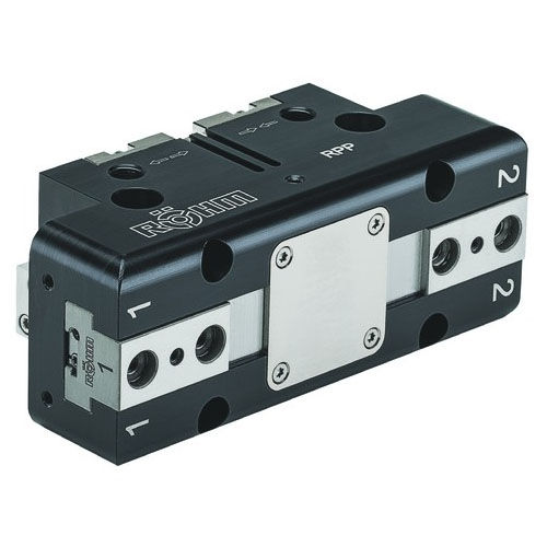 Пневматический захват - RPP-200 - RÖHM GmbH - гидравлический / параллельный / 2 губки