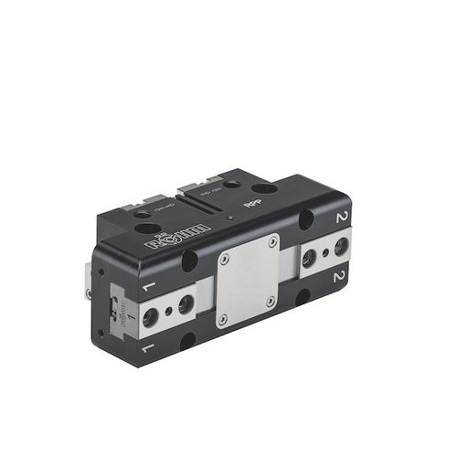 Захват с пневматическим приводом - RPP-160 - RÖHM GmbH - параллельный / 2 губки / для разгрузочно-погрузочных работ
