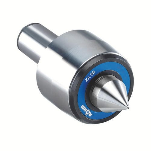 Задняя бабка вращающаяся - HZA Pro - RÖHM GmbH - с профилированным и удлиненным наконечником / для токарного станка / для шлифовального станка