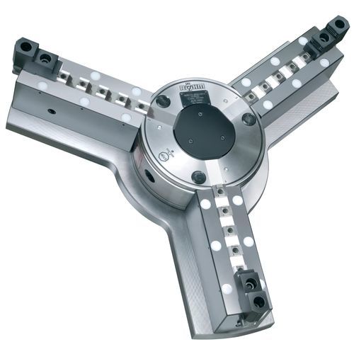Токарный патрон с ручным зажимом -  DURO TA XT  - RÖHM GmbH - трехкулачковый / токарного станка / без центрального прохода