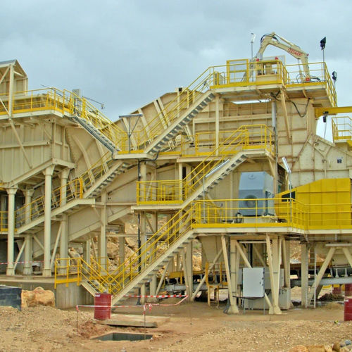 Ударная камнедробилка - PP1822 - CARRIERE - THYSSENKRUPP INDUSTRIAL SOLUTIONS (FRANCE) - стационарная / первичная