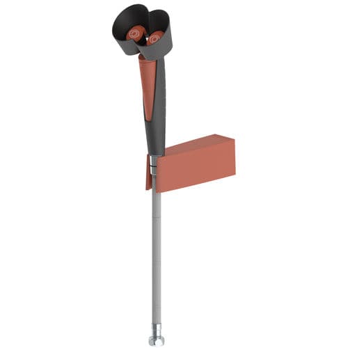Настенный аварийный душ - OPTIFLEX 500 - Hughes Safety Showers - с фонтаном для промывки глаз / из пластика / для интерьера